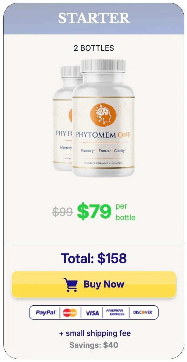 Phytomem One 2 bottles