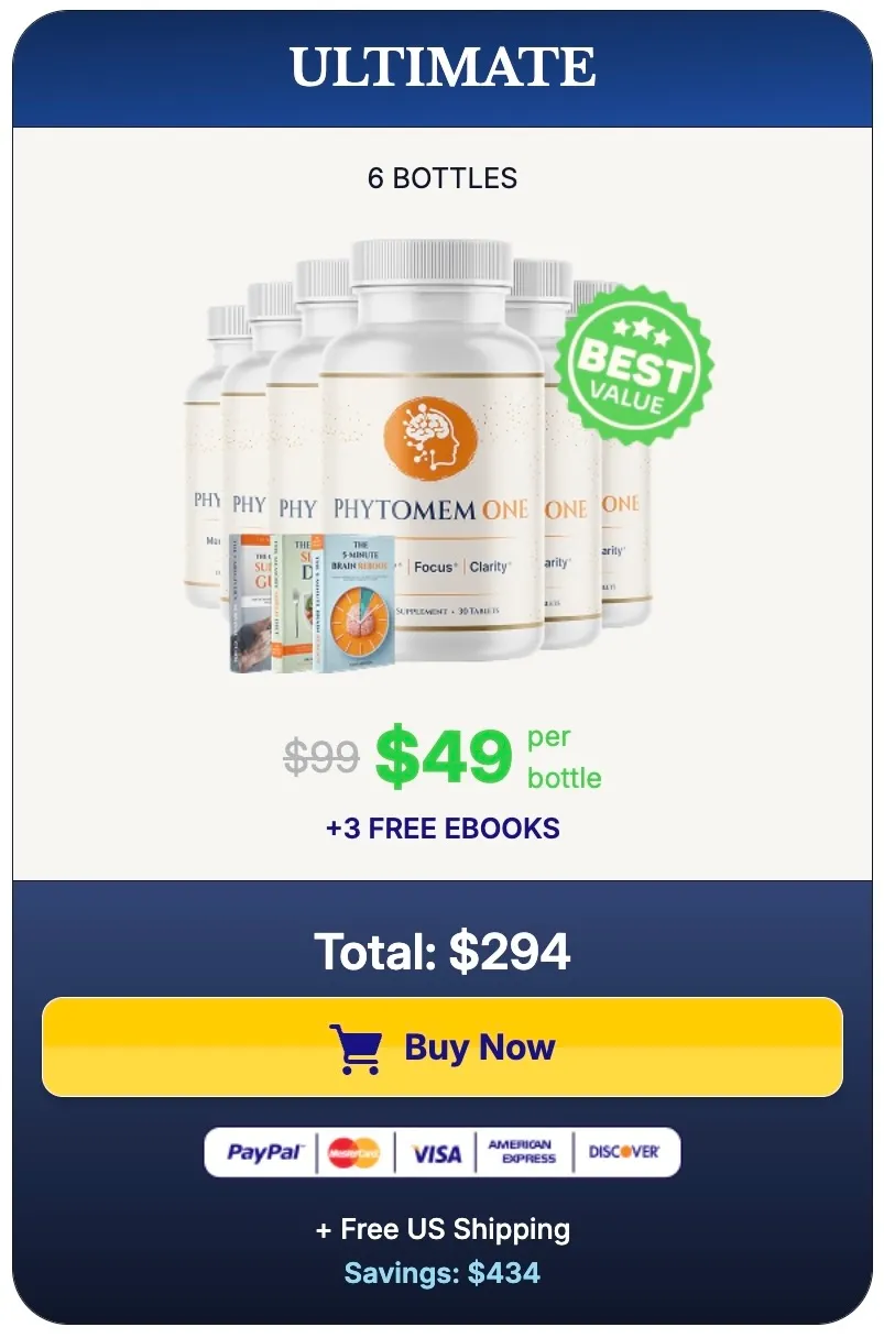 Phytomem One 6 bottles